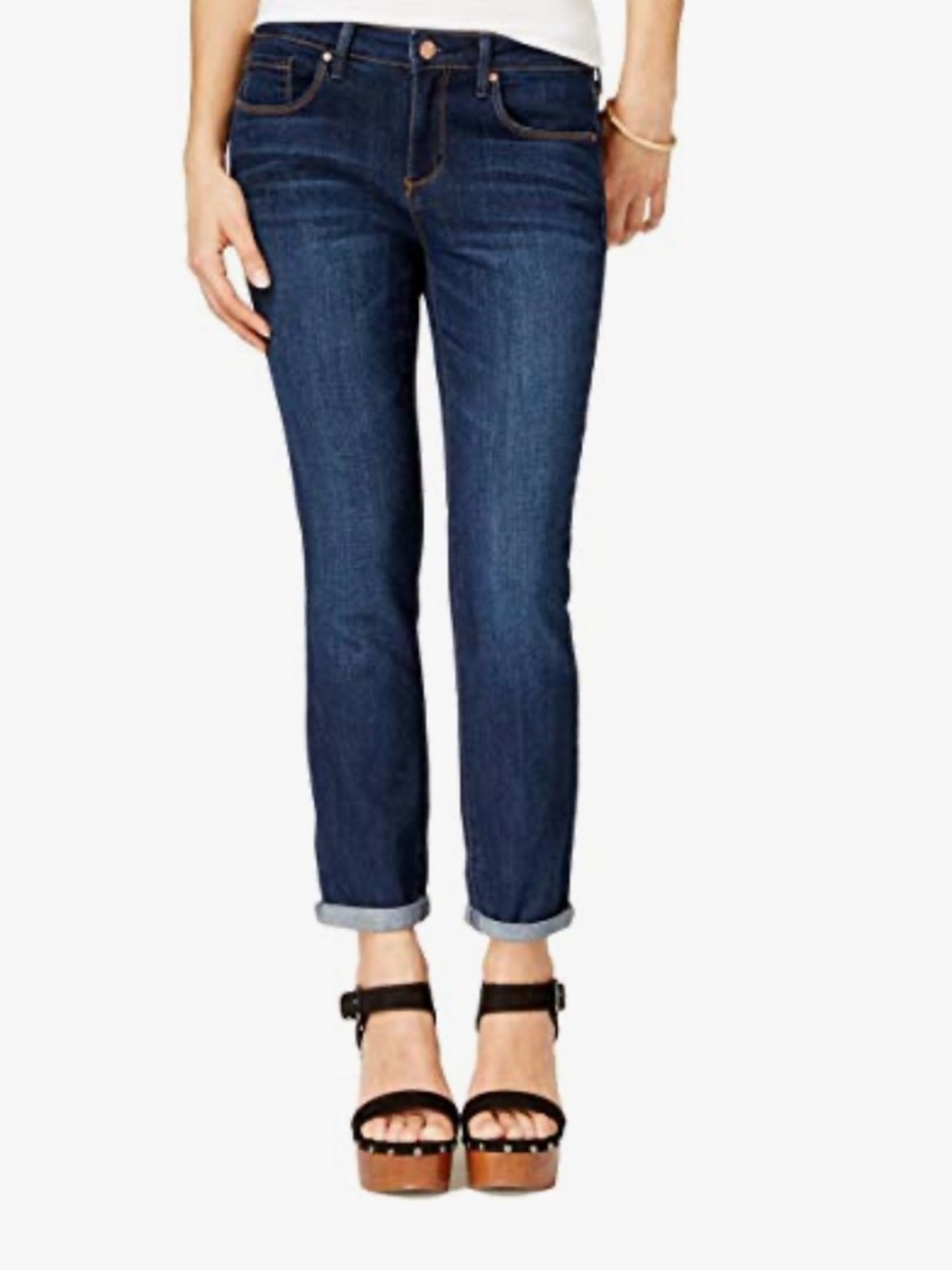 Jessica Simpson Women’s Dark Blue Slim Straight Jeans. Size 4